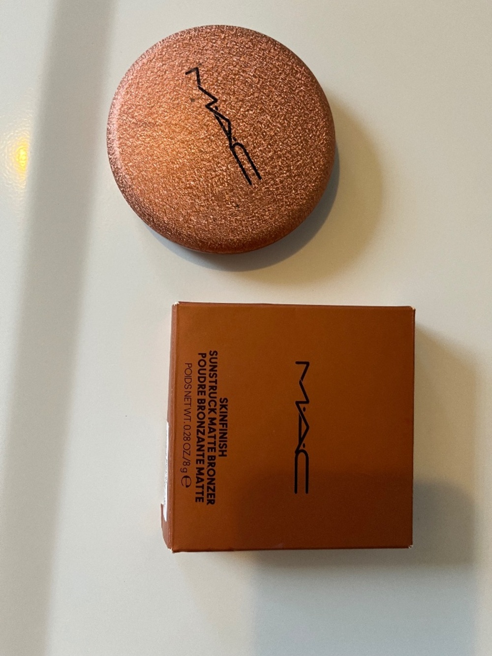 MAC Skinfinish Matte -Deep Rosy Bronzer - Picture 1 of 4